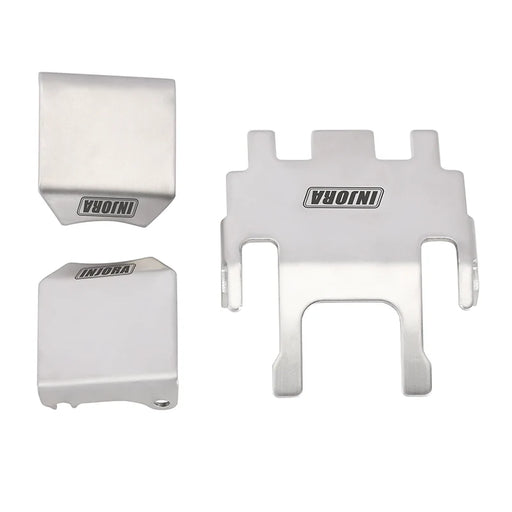 Injora 4M-14 Stainless Steel Skid Plate & Axles Armor for Traxxas® TRX-4M™