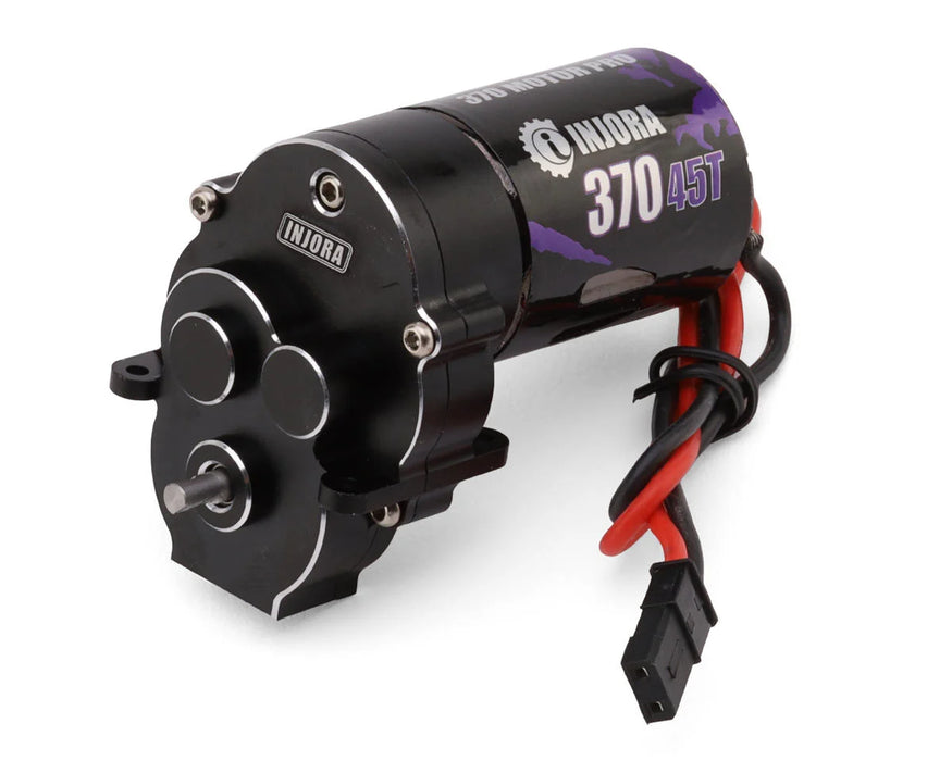 Injora 4M-98BK 370 Brushed Motor with Aluminum Transmission for TRX-4M