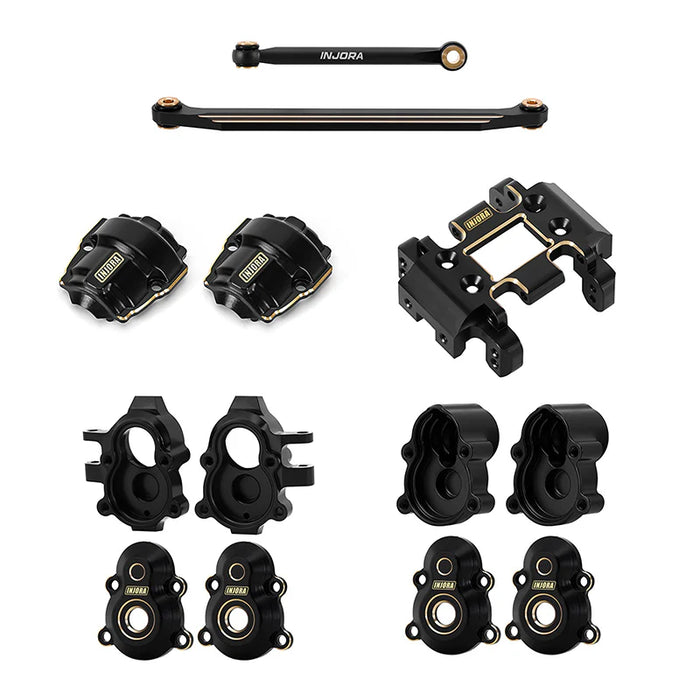 Injora ASC18-034567 Redcat Ascent-18 5-in-1 Essential Brass Upgrade Parts Combo