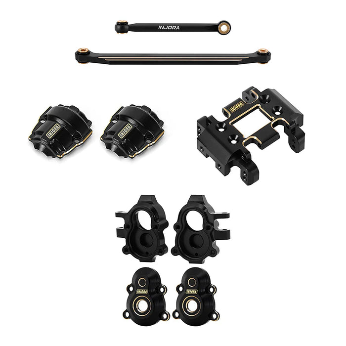Injora ASC18-03467 Redcat Ascent-18 4-in-1 Essential Brass Upgrade Parts Combo