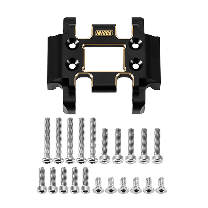 Injora ASC18-03BK Black 21g Brass Skid Plate for Redcat Ascent-18