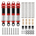 Injora ASC18-09RD-4 53mm Aluminum Oil-Filled Shocks for Ascent18/Venture18