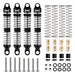 Injora ASC18-10BS-4 Long Travel 59mm Aluminum Oil-Filled Shocks for Ascent18/Venture18