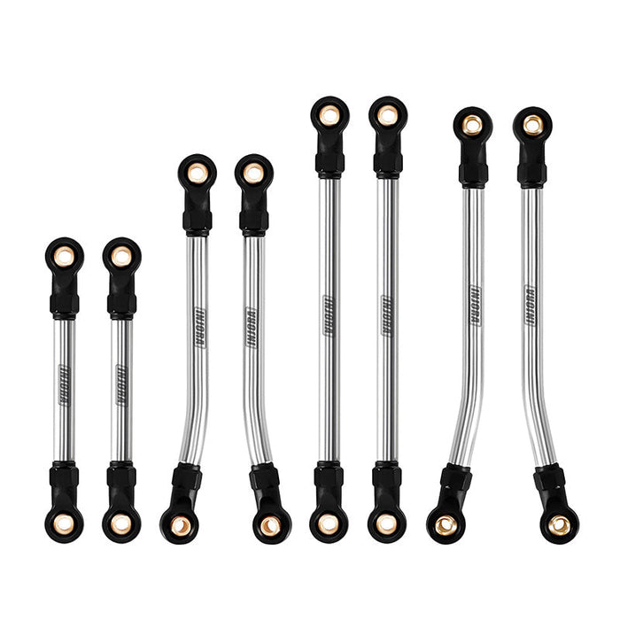Injora ASC18-11 Redcat Ascent-18 Stainless Steel High Clearance Suspension Links Set
