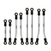 Injora ASC18-11 Redcat Ascent-18 Stainless Steel High Clearance Suspension Links Set