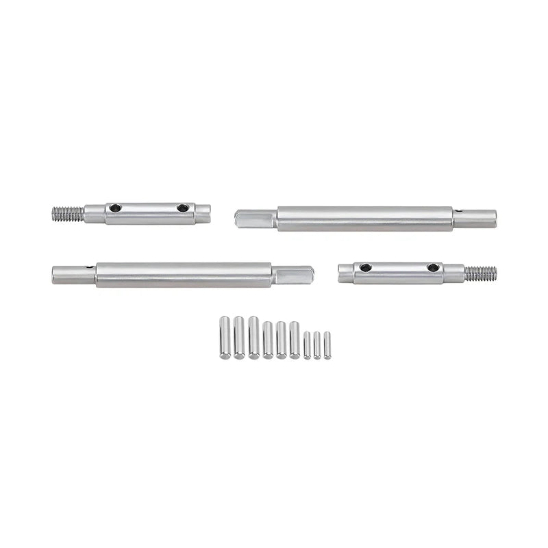 Injora ASC18-21R Stainless Steel Portal Stub Axle Shafts Set for Redcat Ascent-18