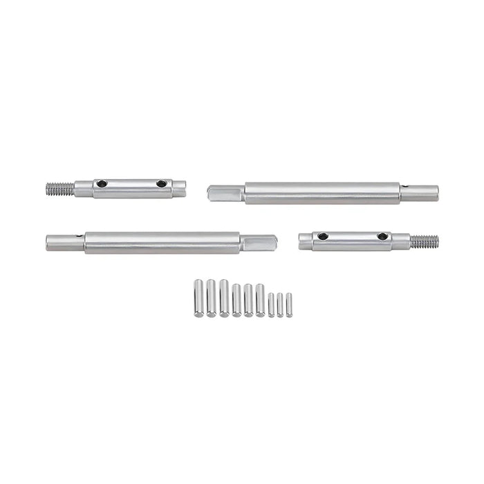 Injora ASC18-21R Stainless Steel Portal Stub Axle Shafts Set for Redcat Ascent-18