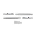 Injora ASC18-21R Stainless Steel Portal Stub Axle Shafts Set for Redcat Ascent-18