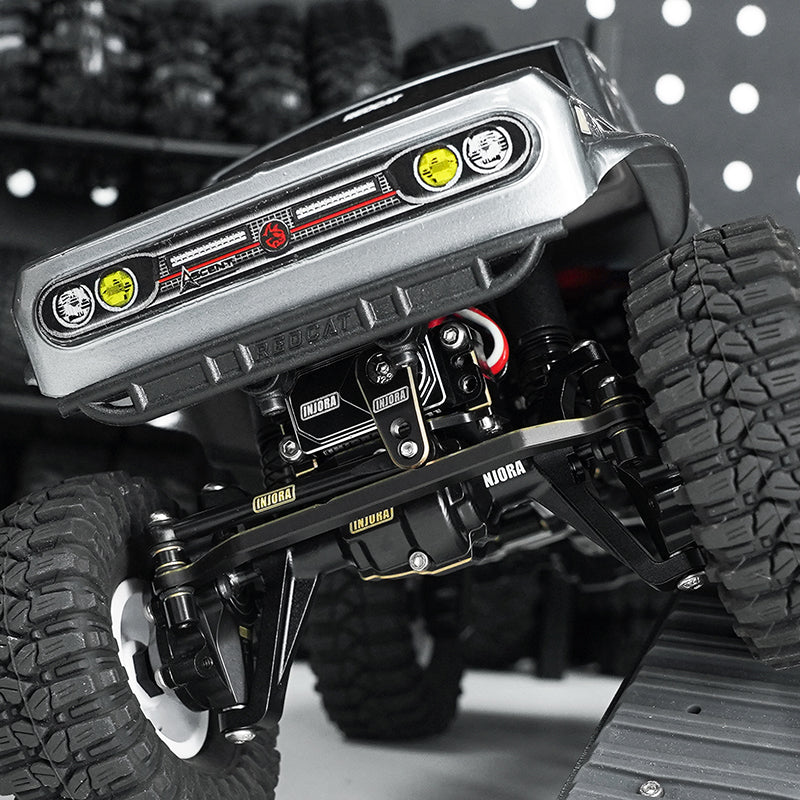 Injora ASC18-26FR Aluminum Front & Rear Portal Axles Set (208g Total) for Redcat Ascent-18