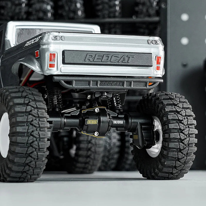 Injora ASC18-26FR Aluminum Front & Rear Portal Axles Set (208g Total) for Redcat Ascent-18
