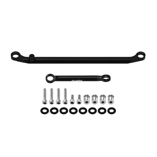 Injora Black Brass Steering Links Set 4.7g fits Redcat Ascent