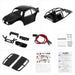 Injora BUG18-BK Black BUG18 Crawler Body Set for Traxxas® TRX-4M™ with 155mm Wheelbase