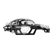 Injora BUG18-CL-111 Clear BUG18 Crawler Body Set for Traxxas® TRX-4M™ with 155mm Wheelbase