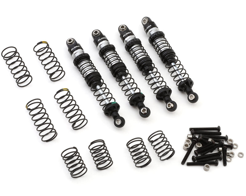 Injora BZ-05BS-90 DRX Aluminum Dual-Rate 1/10 Rock Crawler 90mm Threaded Oil Shocks (4 Pack)