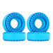 Injora DGT-1906BL 1.9" 1/10 Crawler Tires Silicone Rubber Inserts (118-122mm) (4.75" OD)