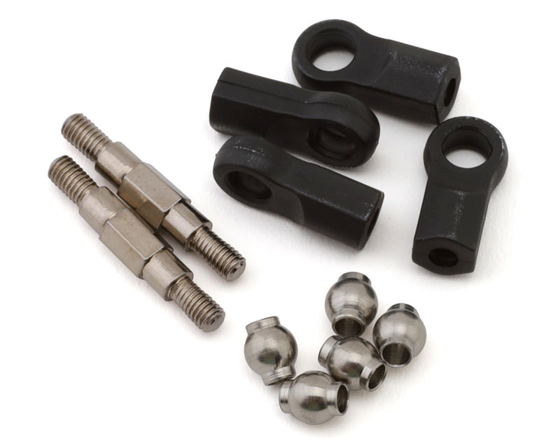 Injora GROM-09 Arrma Mojave Grom/Losi Nascar Stainless Steel Toe Link Turnbuckles Set