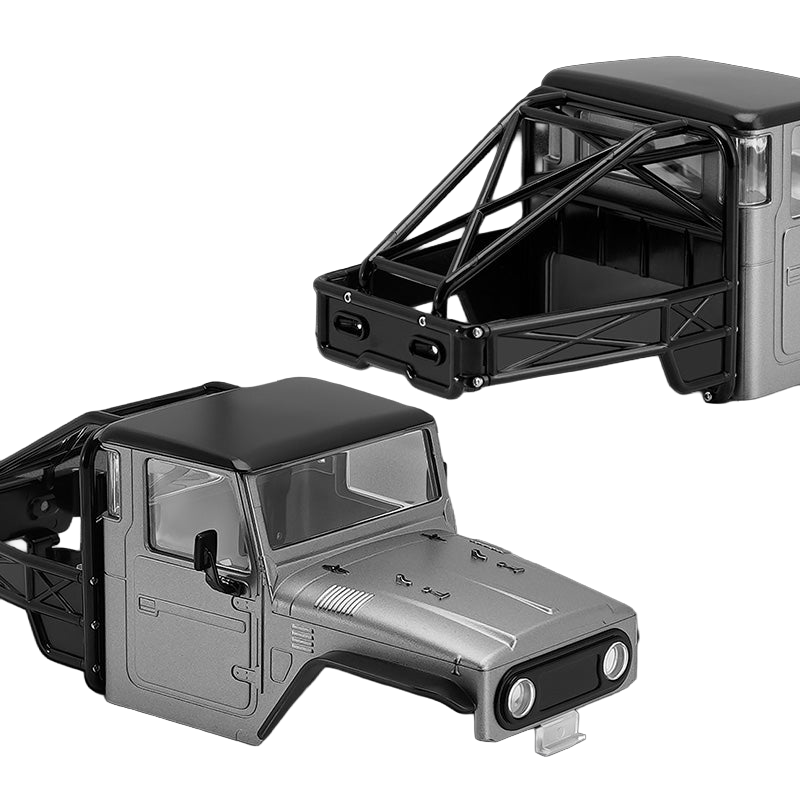 Injora IR40-GL IR40 Half Truck Hard Pre-Painted Body Set for Traxxas® TRX-4M®