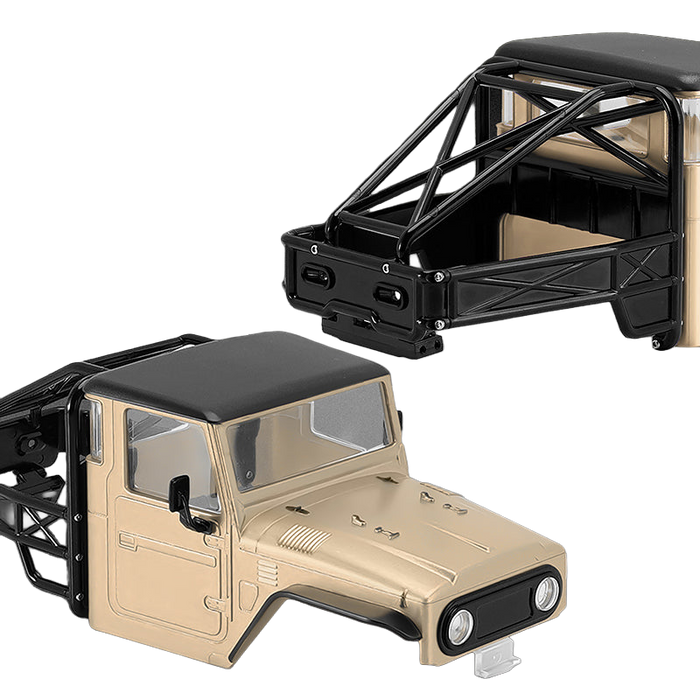 Injora IR40-YE IR40 Half Truck Hard Pre-Painted Body Set for Traxxas® TRX-4M®