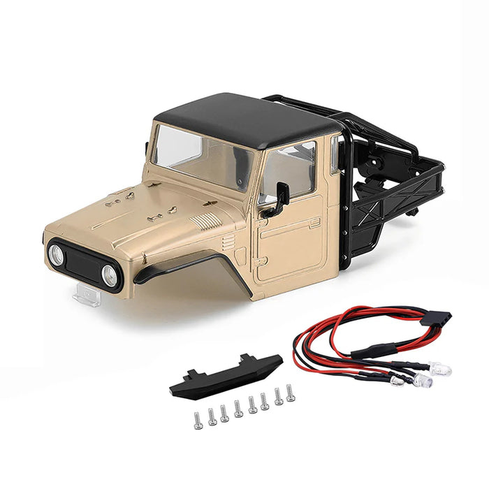 Injora IR40-YE IR40 Half Truck Hard Pre-Painted Body Set for Traxxas® TRX-4M®