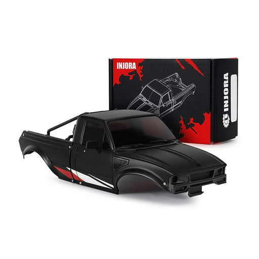 Injora IR60-BK IR60 Pickup 1/18 Pre-Painted Hard Body Set for Traxxas® TRX-4M®