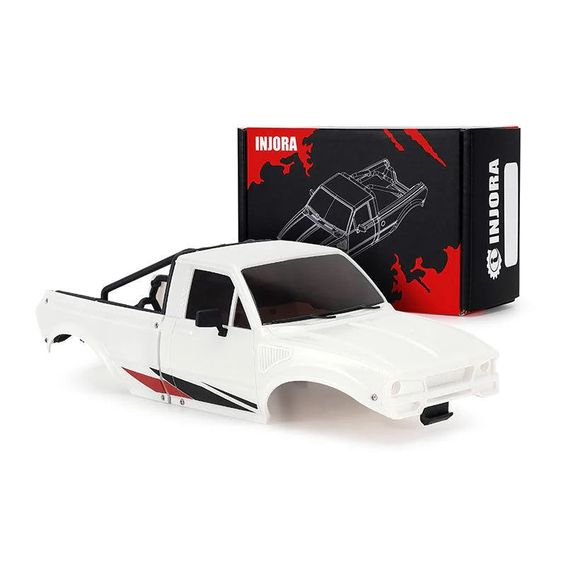 Injora IR60-PW IR60 Pickup 1/18 Pre-Painted Hard Body Set for Traxxas® TRX-4M®