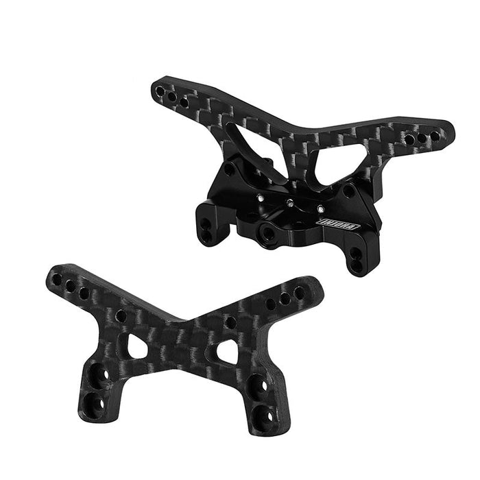 Injora LOS-04FR Losi® Micro-B™/T™ Carbon Fiber Front & Rear Shock Tower Set