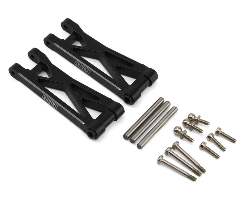 Injora LOS-06BK Losi Micro-B/T Black Aluminum Rear Suspension Arms (2 Pack)