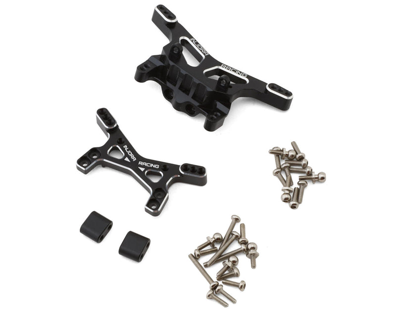 Injora LOS-12FR Losi® Micro-B/T Black Aluminum Shock Towers Set