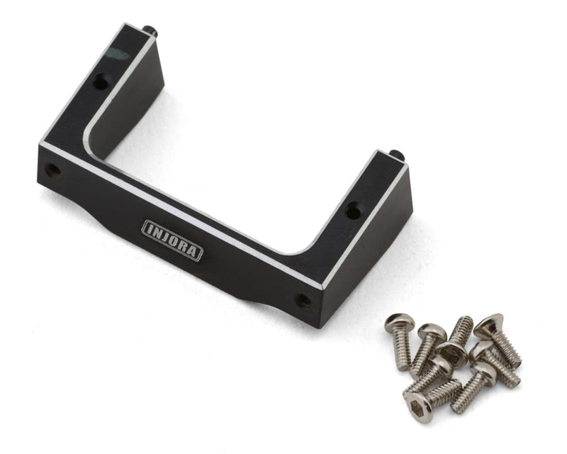 Injora LOS-14BK Losi® Micro-B/T Black Aluminum Servo Mount