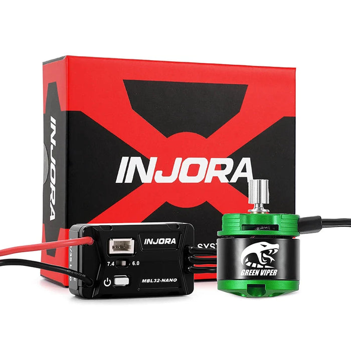 Injora MBL32-NANO-1616 Axial SCX30 MBL32-NANO ESC / Viper 1616 4800Kv Brushless Outrunner Combo