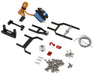 Injora S2065-360-115BK 1/18 Tow Truck Crane Kit & INJS2065-360 Winch Servo for Traxxas® TRX-4M®