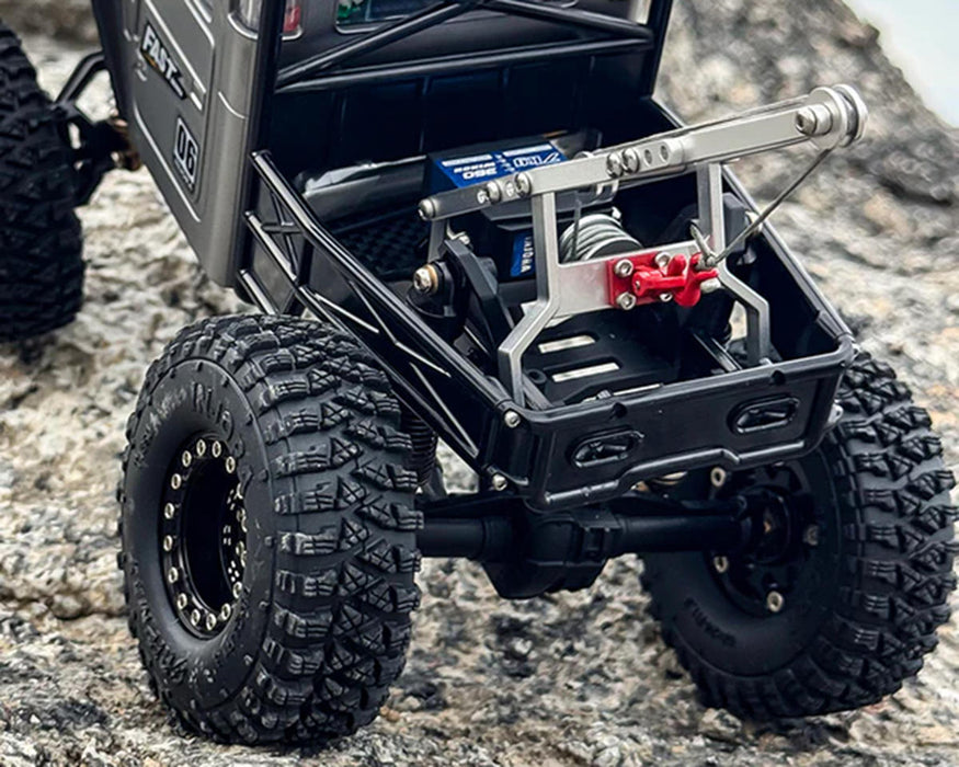 Injora S2065-360-115SR 1/18 Tow Truck Crane Kit & INJS2065-360 Winch Servo for Traxxas® TRX-4M®