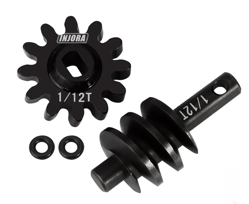 Injora SCX24-141-12T Axial SCX24 33% 1T/12T Underdrive Gears Set