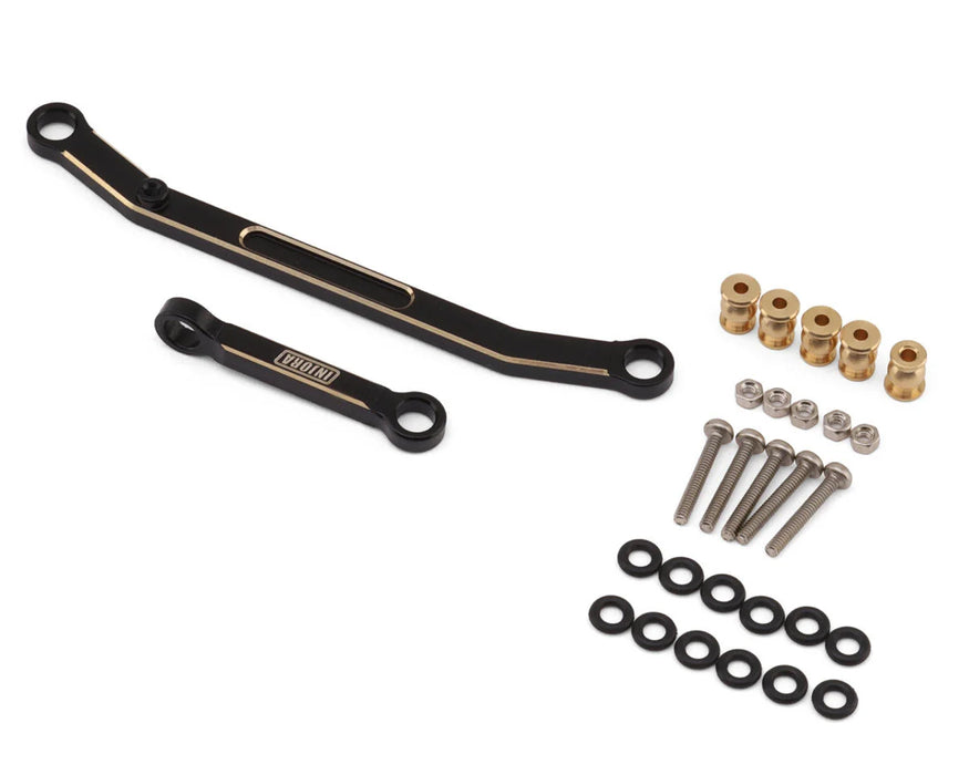 Injora SCX24-50BK Axial SCX24 Black Brass Steering Links Set