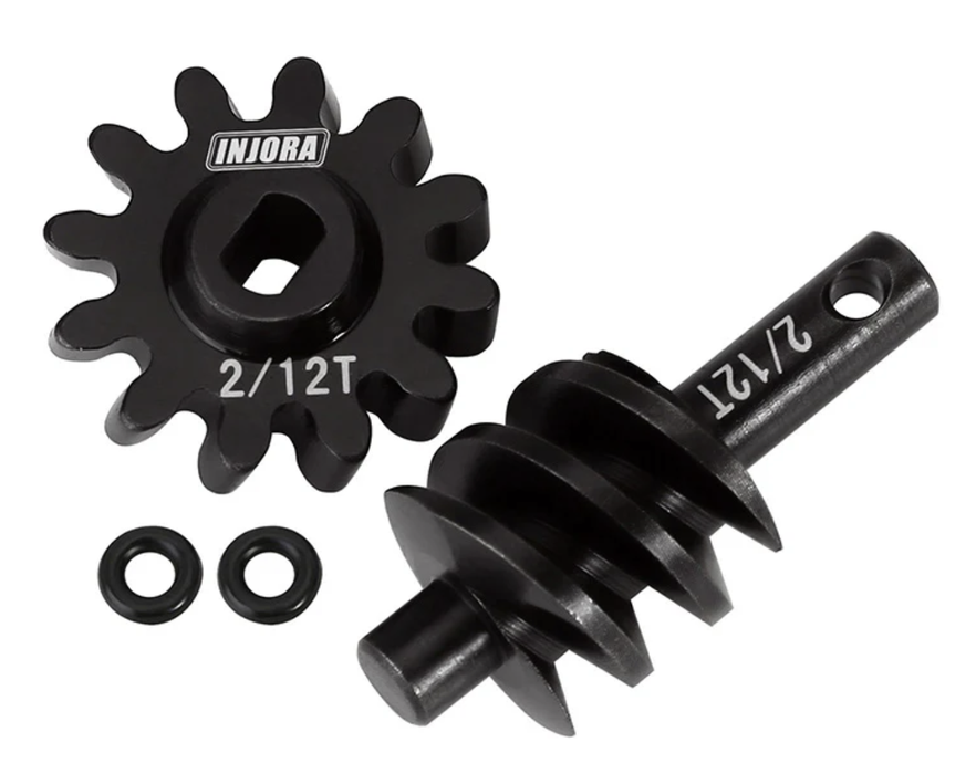 Injora SCX24-77-12T Axial SCX24 33% 2T/12T Overdrive Gears Set