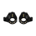 Injora SCX30-04BK Black 4.4g Brass Steering Knuckles for Axial SCX30