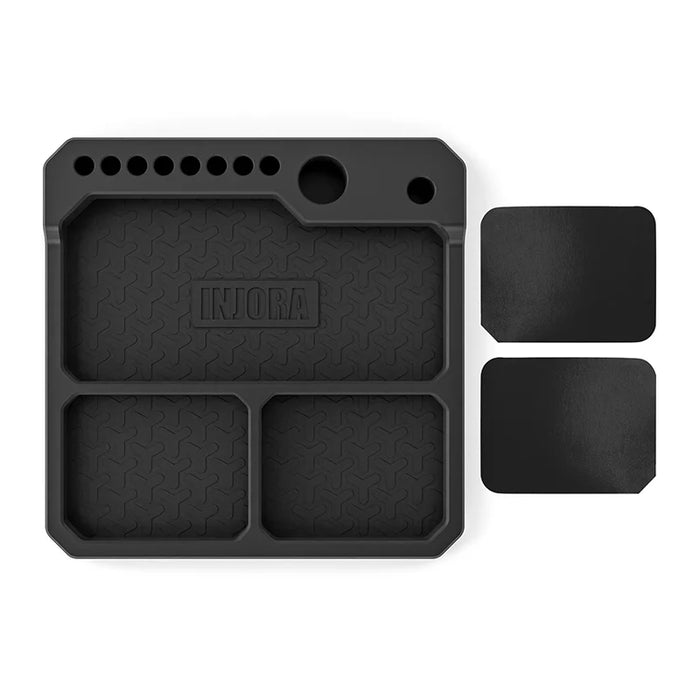 Injora TOOL-66 Silicone Parts Tray & Tool Stand (160x160mm)