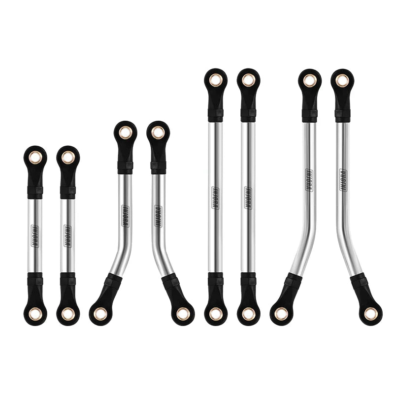 Injora TRX4M-08SR Steel High Clearance Links Set for Traxxas® TRX-4M®