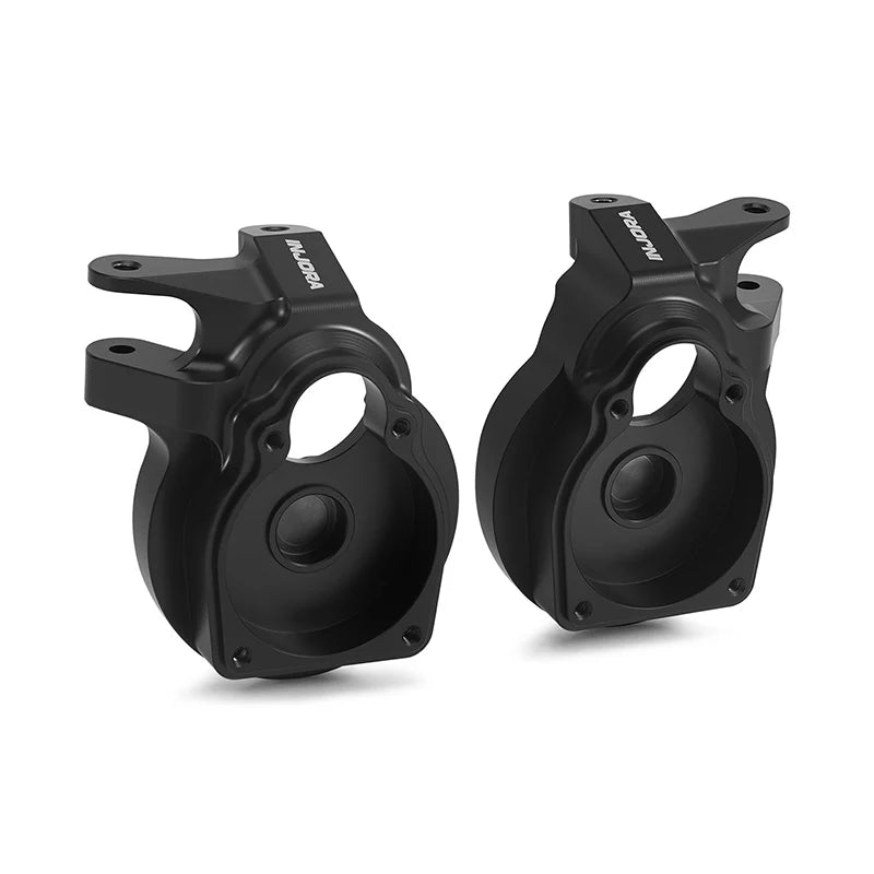 Injora VER10-01 Black 70.6g Brass Front Portal Knuckles for 1/10 Redcat Vertex-10 & Vertex-10W (1 Pair)