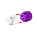 Injora WH-28PU Purple 2.5mm Aluminum Wheel Cap Lock Nuts (4 Pack)