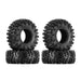 Injora YQT-1319 1.3" Swamp Claw M/T Micro Rock Crawler Tires (70mm OD) (S5) (4 Pack)