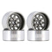 Injora YQW-1004GL 1.0" Deep Dish Stamped Steel Micro Rock Crawler Beadlock Wheels (15g ea - 4 Pack)