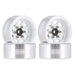 Injora YQW-1004WH 1.0" Deep Dish Stamped Steel Micro Rock Crawler Beadlock Wheels (15g ea - 4 Pack)