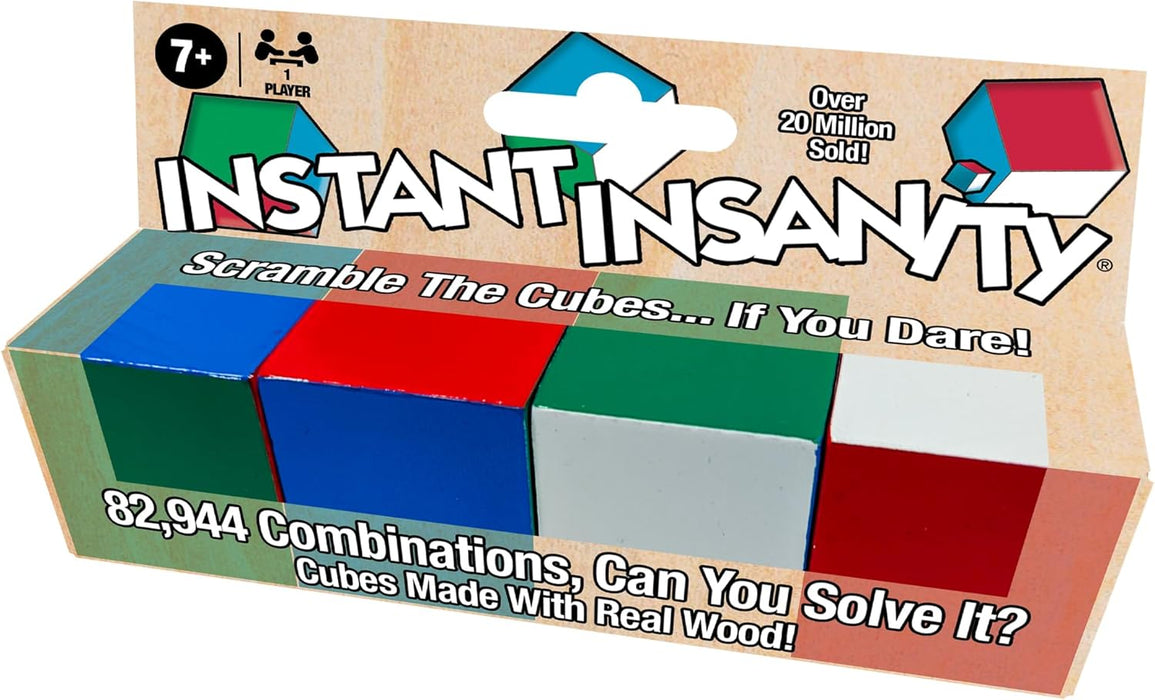 Instant Insanity® Wooden Puzzle Game