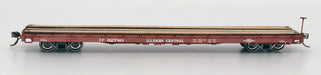 InterMountain 46410-29 HO Scale 60' Wood Deck Flatcar Illinois Central IC 62771