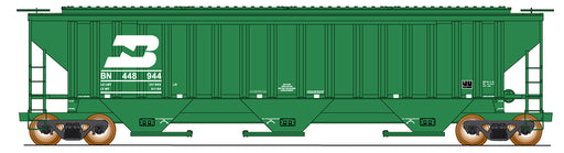InterMountain Railway Co. 453126 HO Scale PS 4750 Covered Hopper Burlington Northern BN Various #