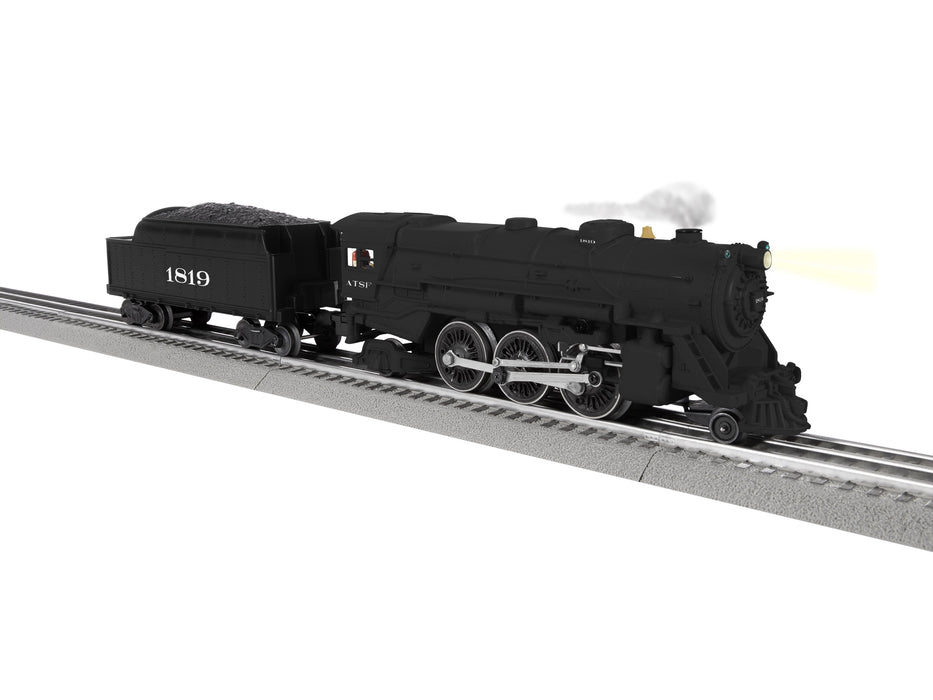 Lionel 2445060 O Gauge Santa Fe ATSF 1819 2-4-2 Steam Loco with LionChief