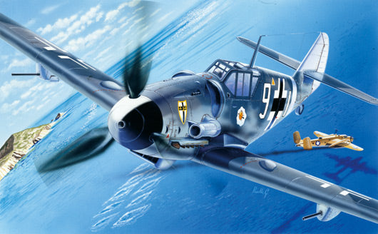 ITALERI 063 1/72 Messerschmitt BF-109 G-6 Model Plane Kit