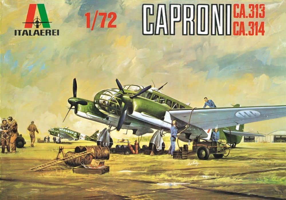 Italeri 106 1/72 Caproni CA.313/CA.314 Aircraft Model Kit