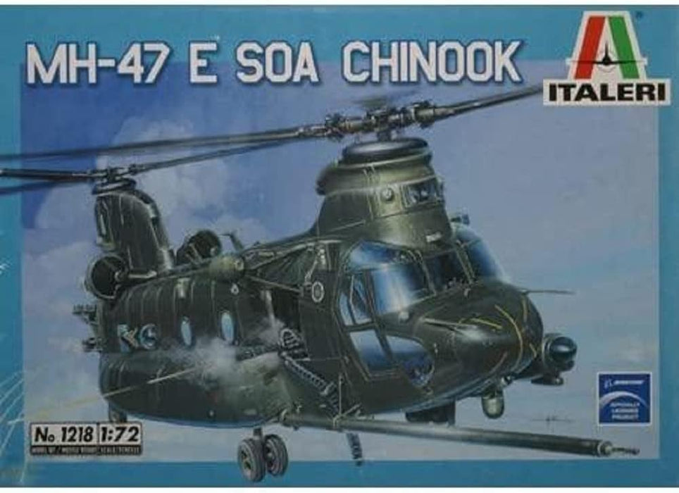 Italeri 1218 1/72 MH47 E SOA Chinook Helicopter Model Kit